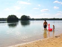 Mit Schaukasten, aber ohne Rettungsring: Strand am Groß Glienicker See jetzt offizielle Potsdamer Badestelle