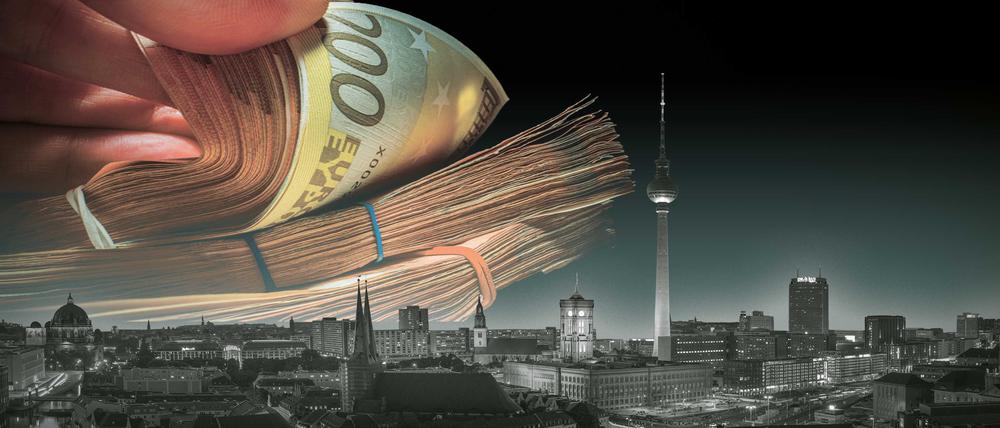 Schätzungen zufolge werden in Deutschland jedes Jahr 100 Milliarden Euro Schwarzgeld in Häuser, Autos, Schmuck oder Firmen investiert.