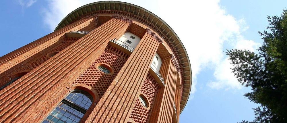 Kuriosum. Seine Funktion als Wasserturm hat der von Hans Heinrich Müller entworfene Bau nie erfüllt.
