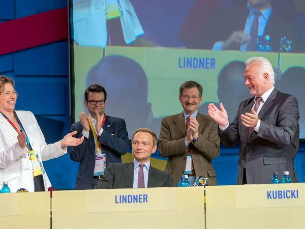 Wolfgang Kubicki, 63 Jahre, wurde mit 94 Prozent zum Vizechef gewählt. Mehr Stimmen bekam niemand.