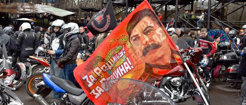 Geschichtsvergessen. Die russischen Biker-"Nachtwölfe" lieben Stalin immer noch.