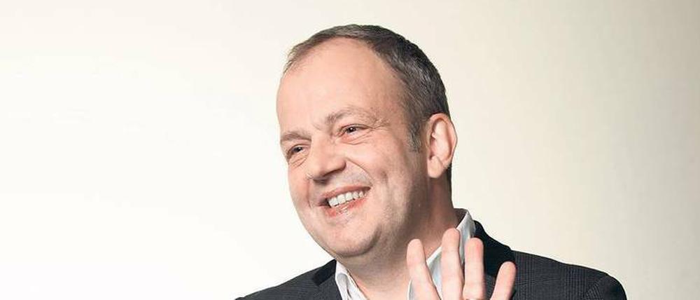 Man muss es nur geschehen lassen. Der Berliner Schriftsteller Michael Kumpfmüller, 54.