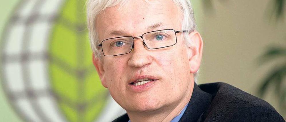 Umsatz durch Abmahnungen. Jürgen Resch, Chef der Deutschen Umwelthilfe.