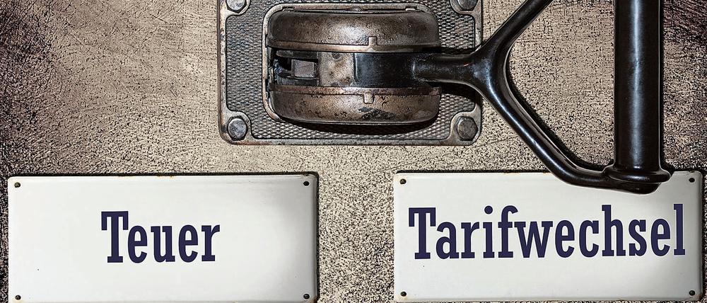 Den Schalter umlegen: Wer vergleicht, kann sparen.