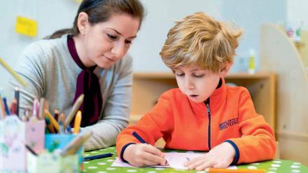 Mit einem pauschalen „Was für ein schönes Bild!“ kann ein Kind wenig anfangen.