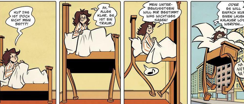 Auf klassischen Spuren: Der Auftakt zu einer von "Little Nemo in Slumberland" inspirierten Episode.