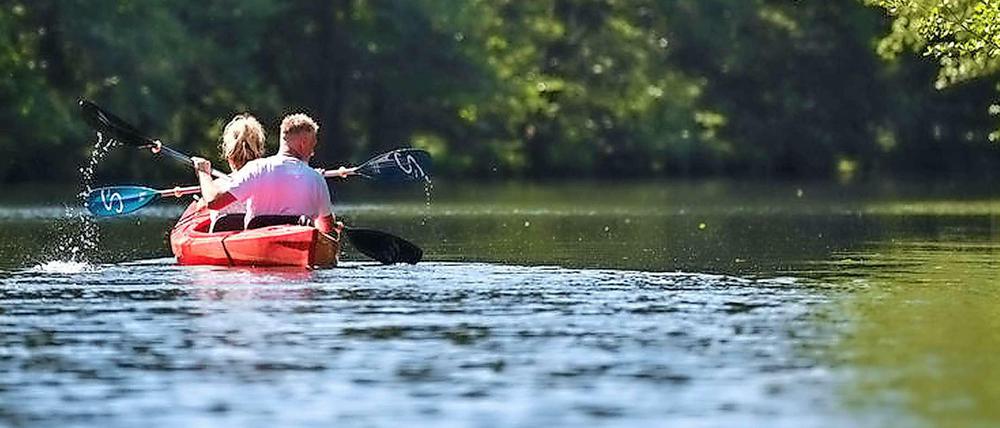 Noch reicht es. Berlin und Brandenburg sind gewässerreich, aber wasserarm. Der Nachschub kommt nur noch spärlich.