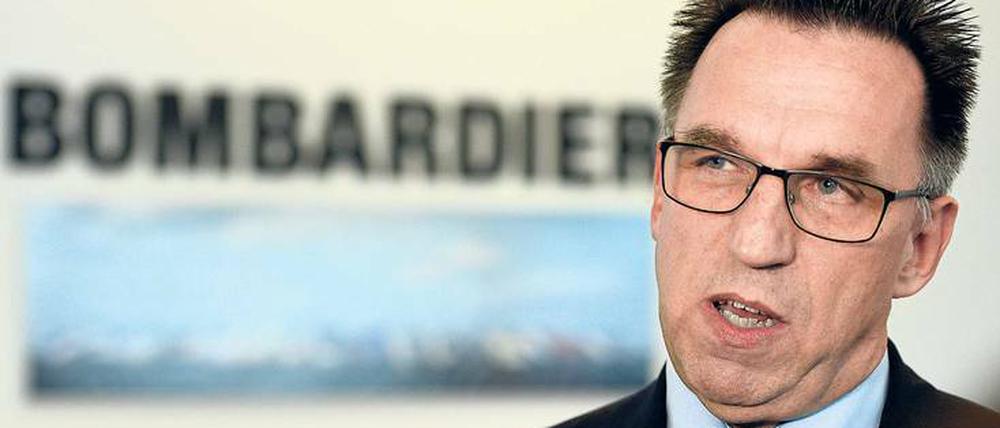 Michael Fohrer, Vorsitzender der Geschäftsführung von Bombardier Transportation.