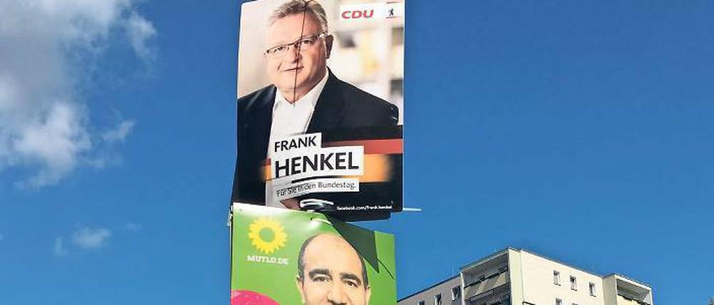 Man trifft sich. In Mitte werden die Laternenpfähle schon knapp.