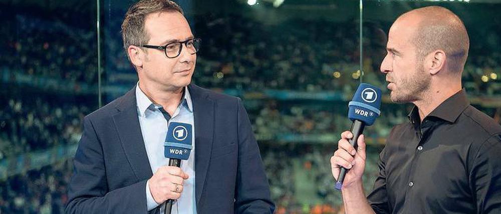 ARD-Großverdiener? Moderator Matthias Opdenhövel (links) und Fußballexperte Mehmet Scholl.