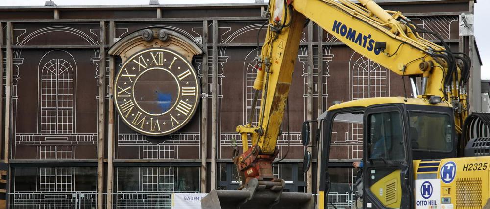 An diesem Ort wird in den kommenden Jahren die Garnisonkirche Potsdam wiederaufgebaut.