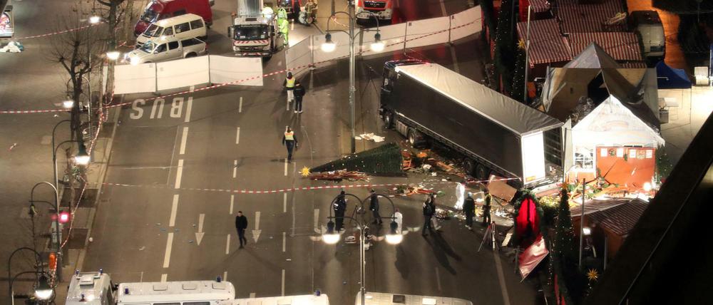 Im Dezember 2016 richtete Anis Amri auf dem Weihnachtsmarkt am Berliner Breitscheidplatz ein Blutbad an.
