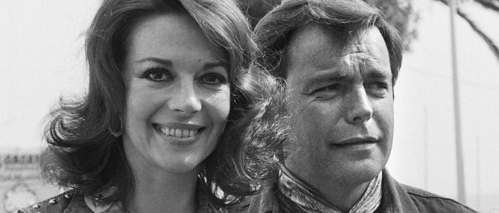 Natalie Wood und ihr Mann Robert Wagner beim Filmfestival in Cannes 1976.