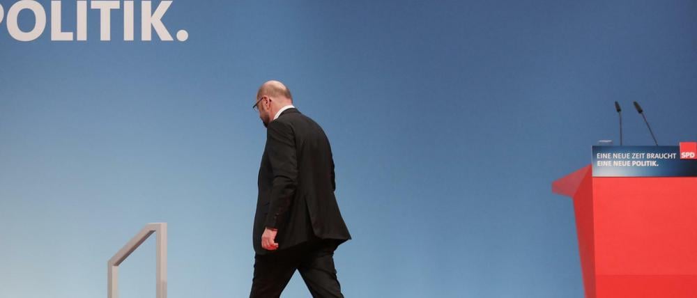 Martin Schulz ist nicht der erste SPD-Chef, der vorzeitig abtritt.