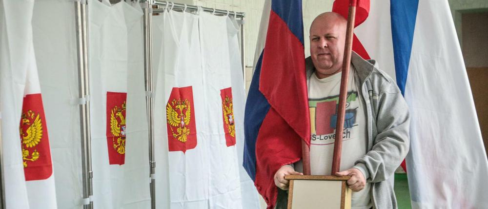 Alles nach Plan. In Russland wird vor der Wahl nichts dem Zufall überlassen.