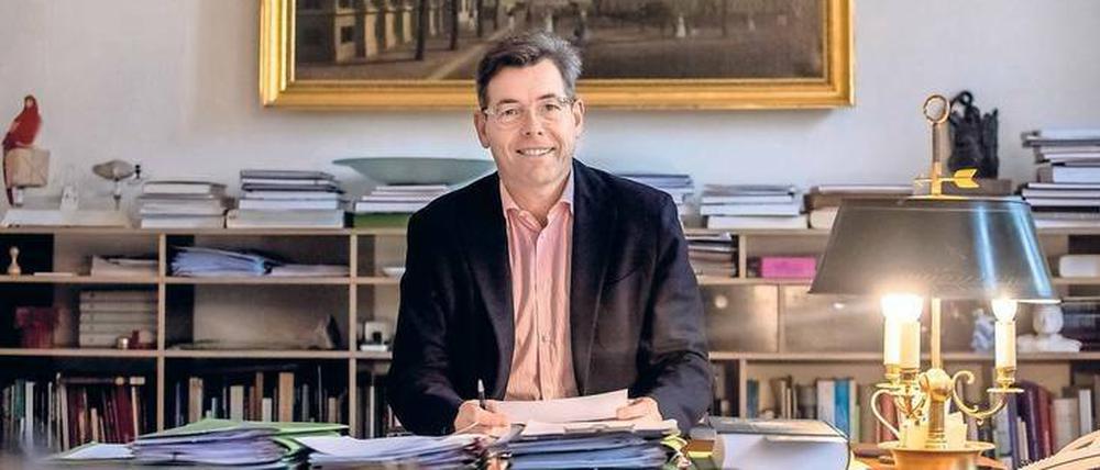 In Potsdam hinterlässt Hartmut Dorgerloh beachtliche Spuren. 600 Millionen Euro hat er für Parks und Schlösser eintreiben können.