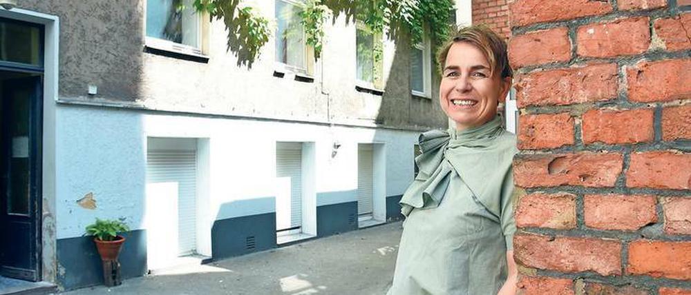Yvonne von Langsdorff hat sich für das Vorkaufsrecht in der Zossener Straße 48 eingesetzt.