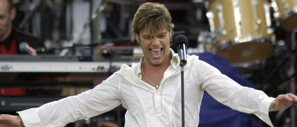 Ricky Martin sang 1998 einen WM-Song.