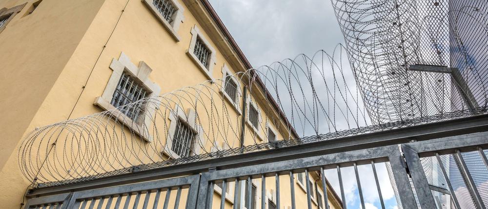 Abschiebehaft für Flüchtlinge im oberbayerischen Eichstätt.