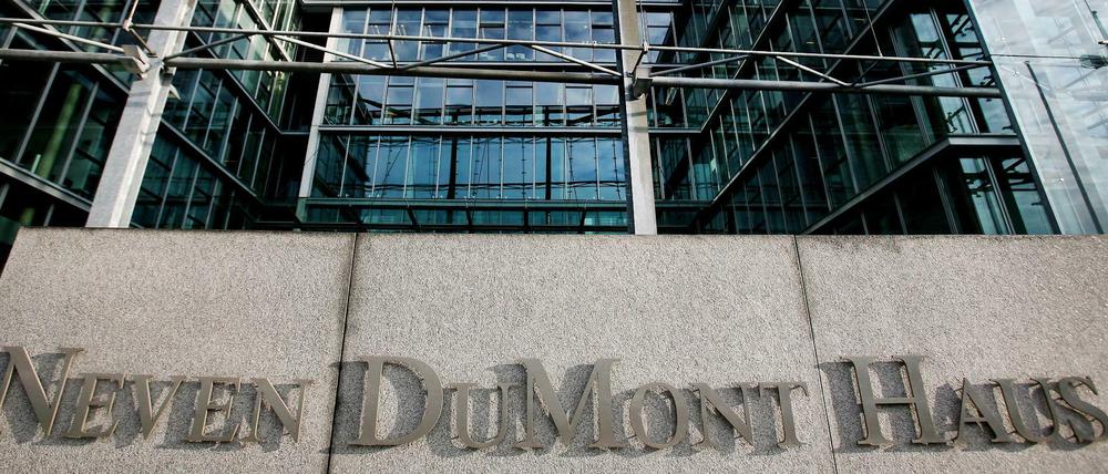 Das Medienhaus M. DuMont Schauberg, in Köln.