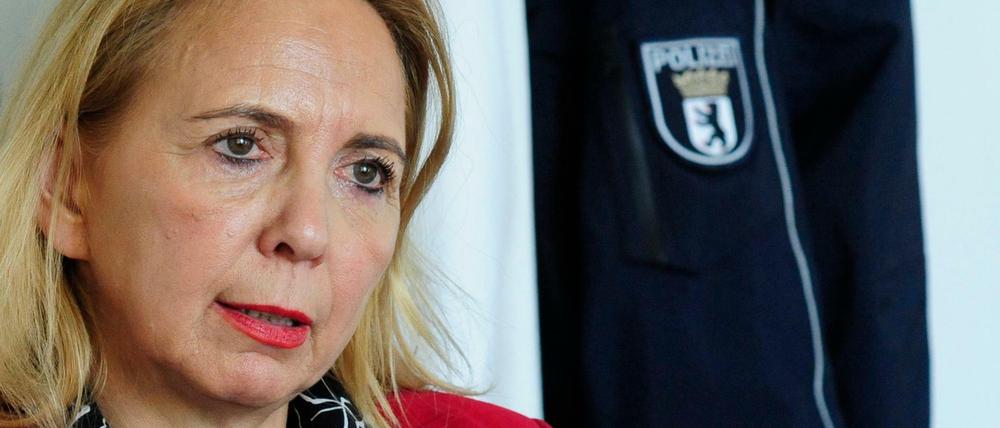Barbara Slowik ist seit dem 10. April 2018 Polizeipräsidentin in Berlin.