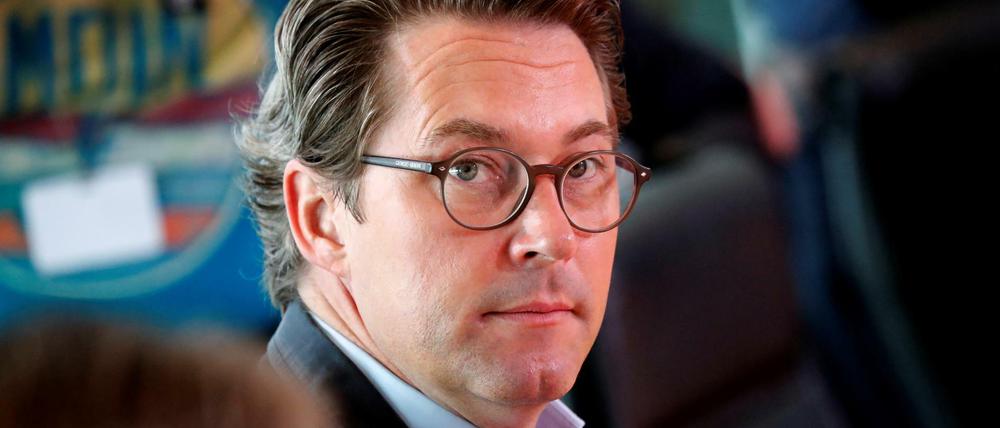 Verspricht viel, liefert wenig: Infrastrukturminister Andreas Scheuer von der CSU.