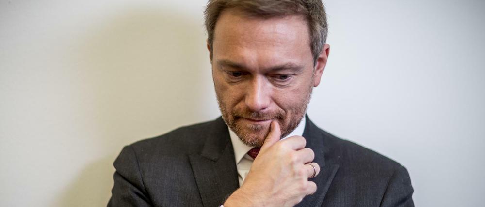 Auf der Suche nach zustimmungsfähigen Themen: FDP-Chef Christian Lindner (Archivfoto).