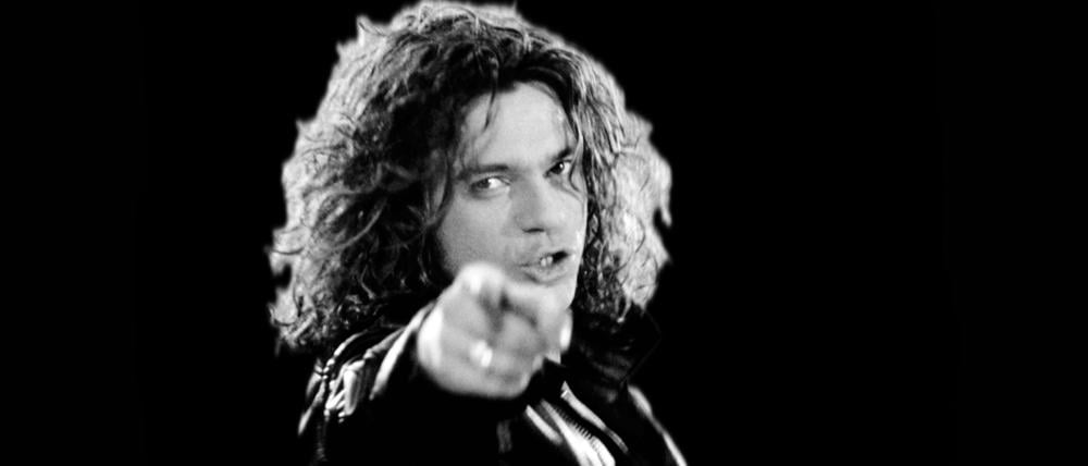 Der australische Sänger Michael Hutchence (1960-1997).