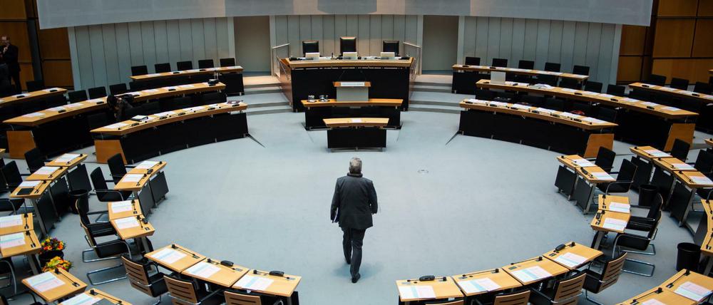 Bald in schmaler Besetzung: Plenarsitzungen im Berliner Abgeordnetenhaus.