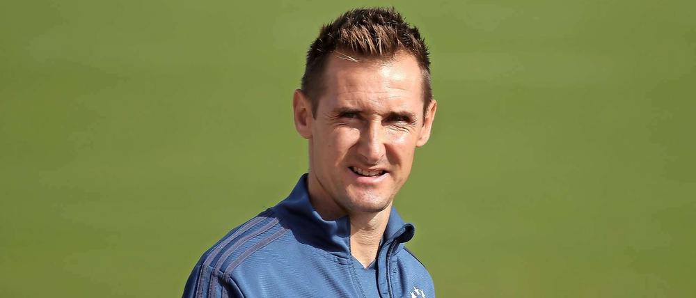 Salto vorwärts. Miroslav Klose steht bei den Bayern vor einer Beförderung.