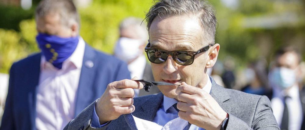 Urlaub – aber wie? Darüber diskutiert Heiko Maas mit weiteren europäischen Außenministern.