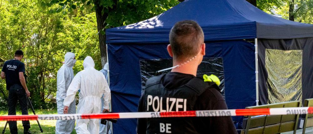 Tatort Berliner Tiergarten: Hier wurde der Georgier am 23.08.2019 erschossen.