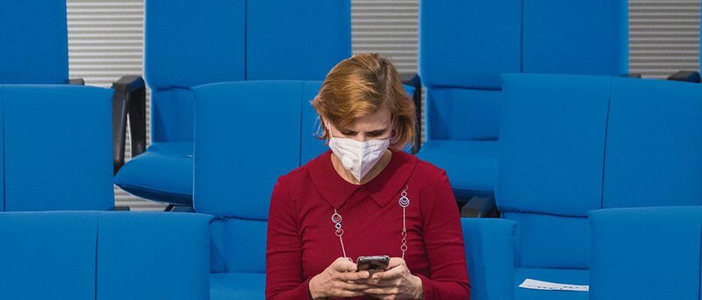 Parteichefin Kipping twitterte: „Für die Linke gilt: Es gibt keine Zusammenarbeit mit der AfD“.