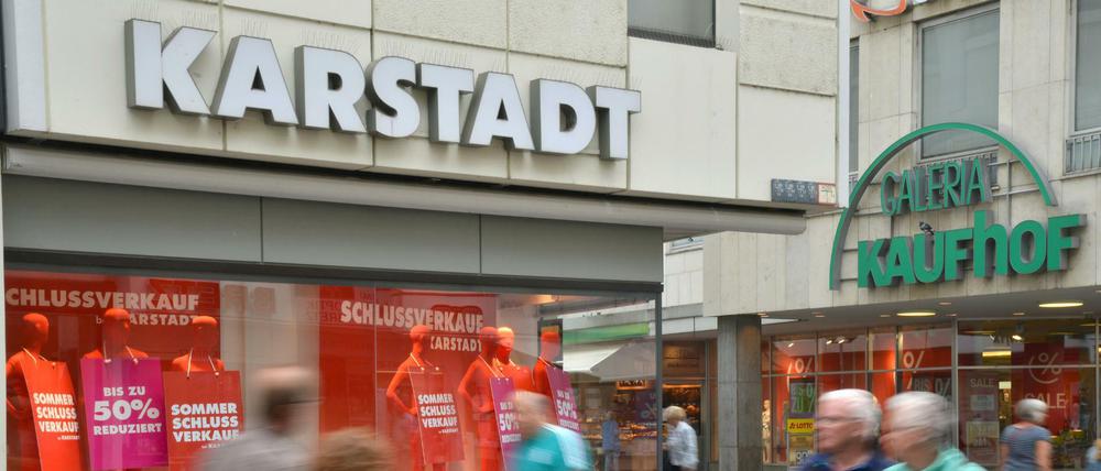 Karstadt und Galeria Kaufhof will rund 62 Filialen schließen.