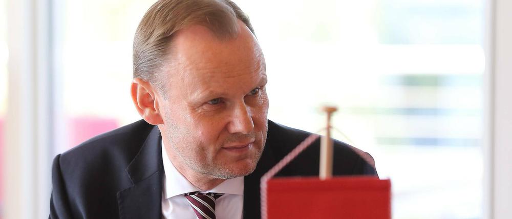 Hamburgs Innensenator Andy Grote bittet um Entschuldigung.