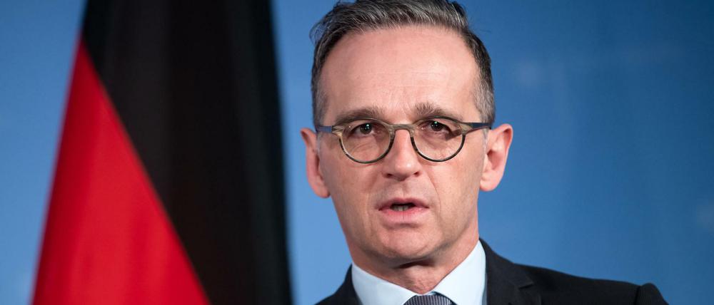 Außenminister Heiko Maas (SPD).