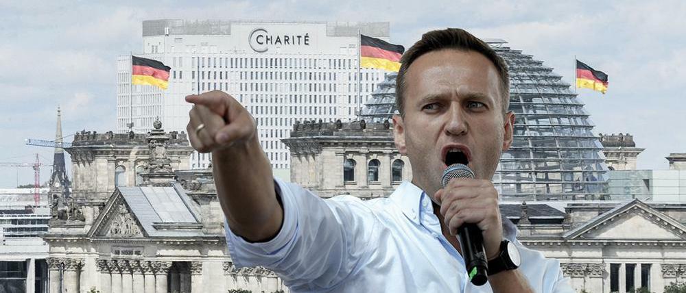 Alexej Nawalny wird derzeit in der Charité behandelt.