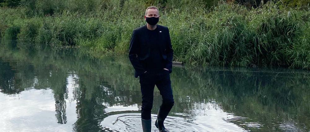 Übers Wasser gehen kann selbst Klaus Lederer nicht, aber die Kultur will er retten.