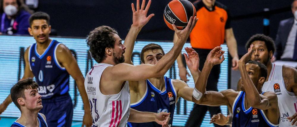 Klare Niederlage: Der Deutsche Meister verlor bei Favorit Real Madrid am Dienstagabend 62:91
