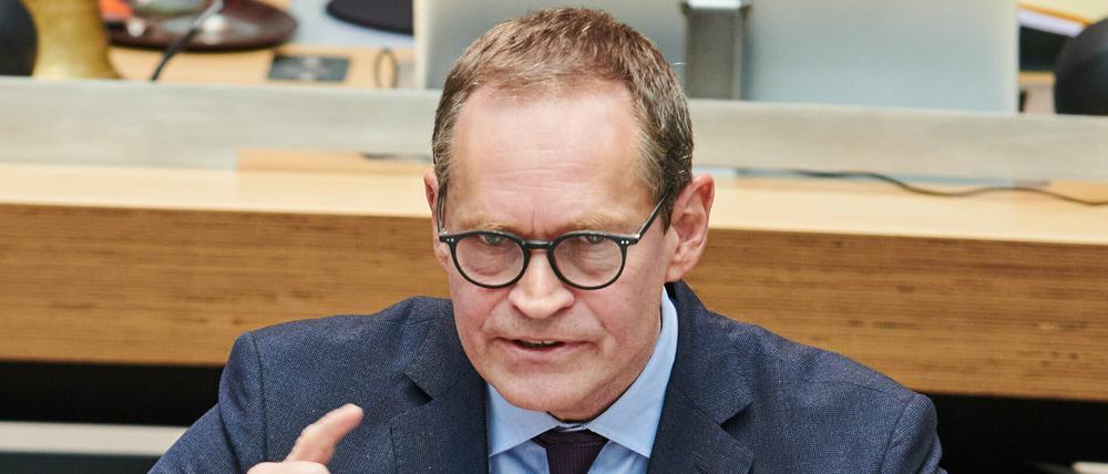 Michael Müller (SPD), Regierender Bürgermeister von Berlin.
