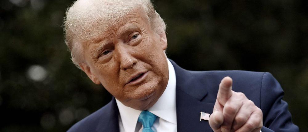 Verlangt Loyalität von den Republikanern: Ex-Präsident Donald Trump.