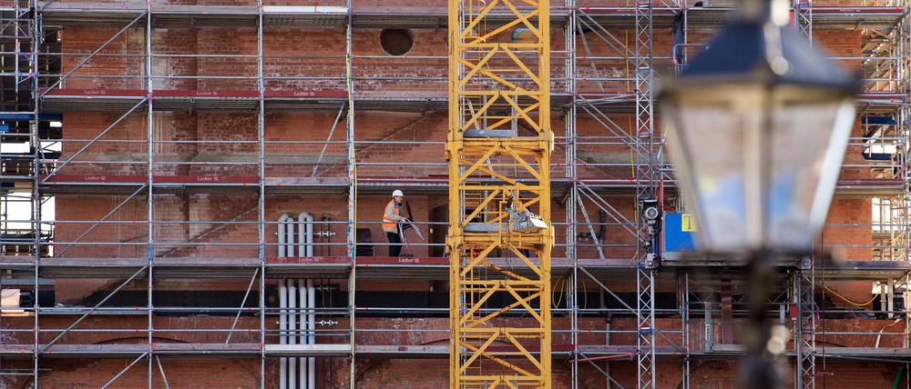 Der Turm der Potsdamer Garnisonkirche.