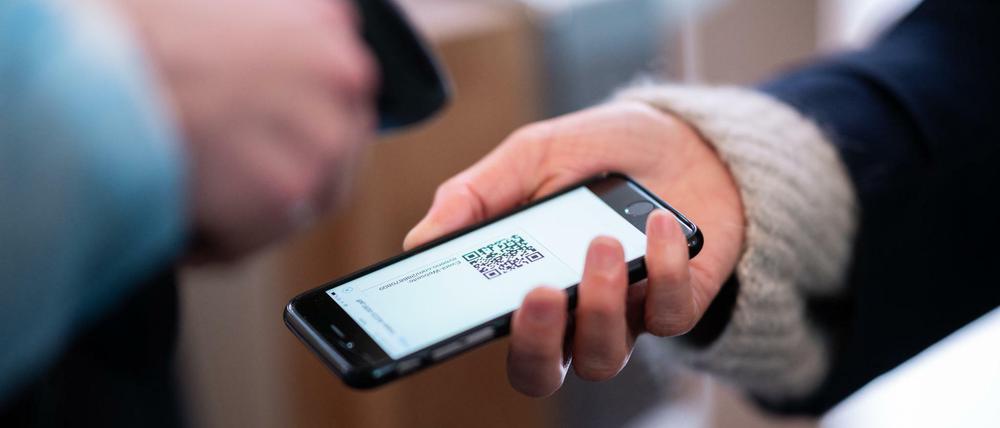 Mehr als 6000 Corona-Schnelltestdaten von Berlinerinnen und Berliner waren am Samstag abrufbar.