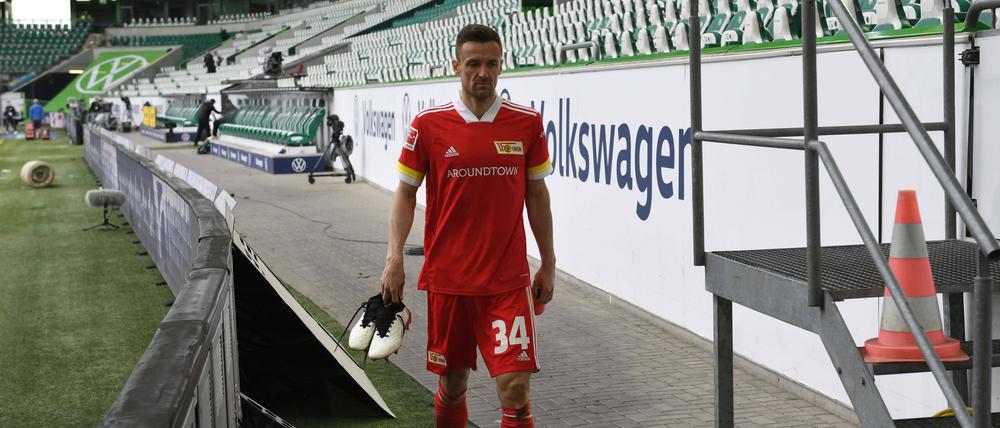 Christian Gentner macht am Samstag gegen RB Leipzig sein letztes Spiel für den FC Union.