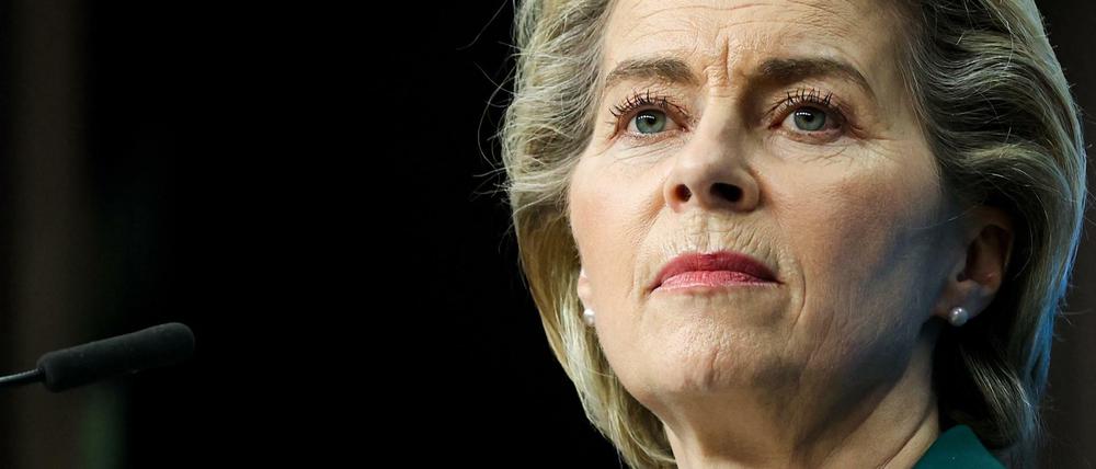 EU-Kommissionspräsidentin Ursula von der Leyen