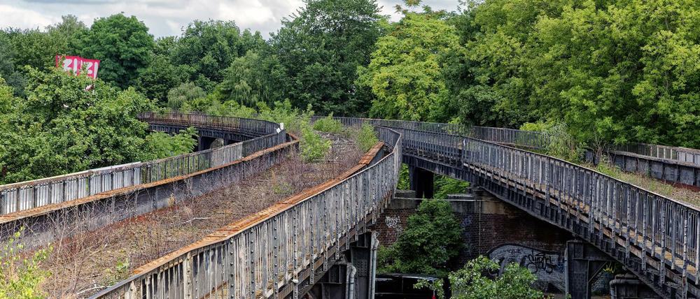 Die stillgelegte Siemensbahn soll reaktiviert werden