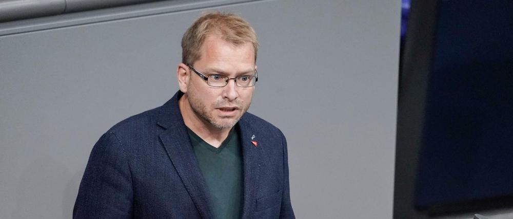 Der Linken-Bundestagsabgeordnete Lorenz Gösta Beutin