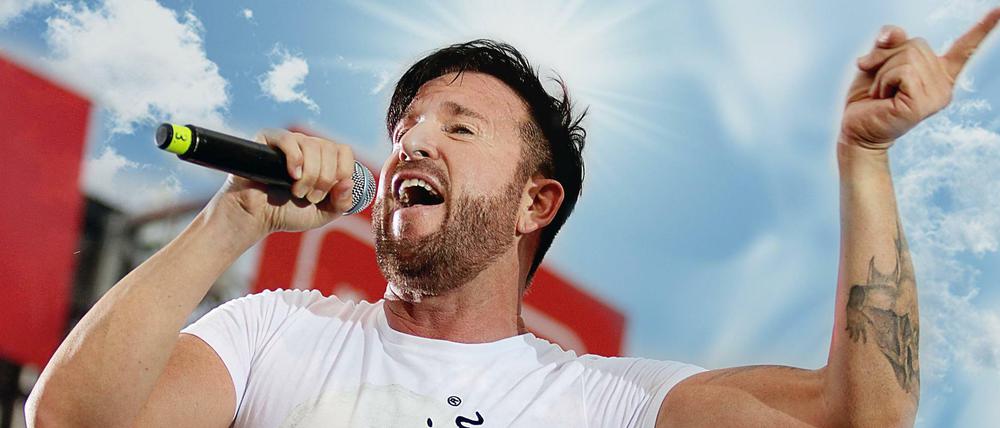 Michael Wendler bei einem Auftritt in Hoppegarten/Berlin (Archivfoto).