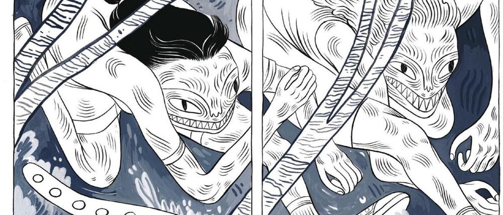 Freiheitsdrang: Eine Szene aus „Steinfrucht“.