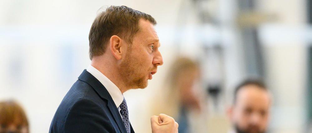 Michael Kretschmer (CDU), Ministerpräsident von Sachsen